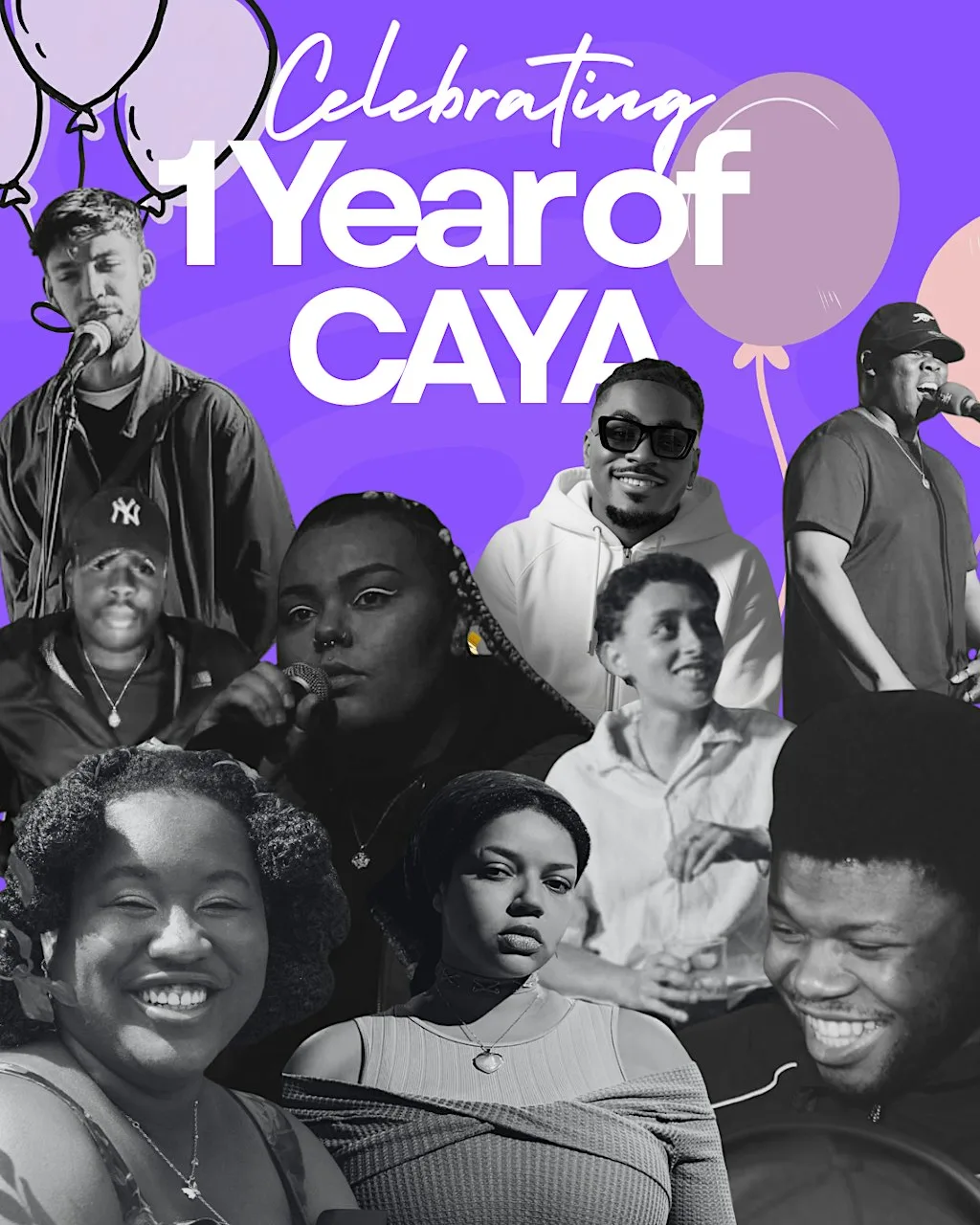 CAYA Collective: Celebrates 1 year of Poetry Lounge at On The Hush