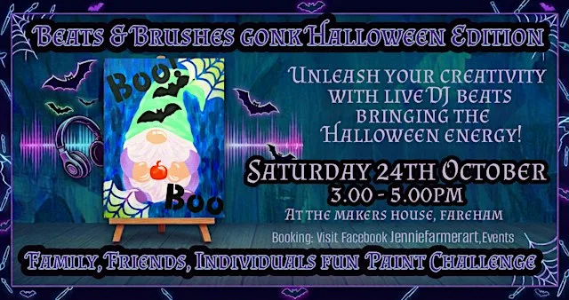 Beats & Brushes Gonk Halloween Edition at The Makers' House