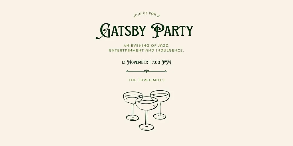 Gatsby Evening at The Three Mills at The Three Mills