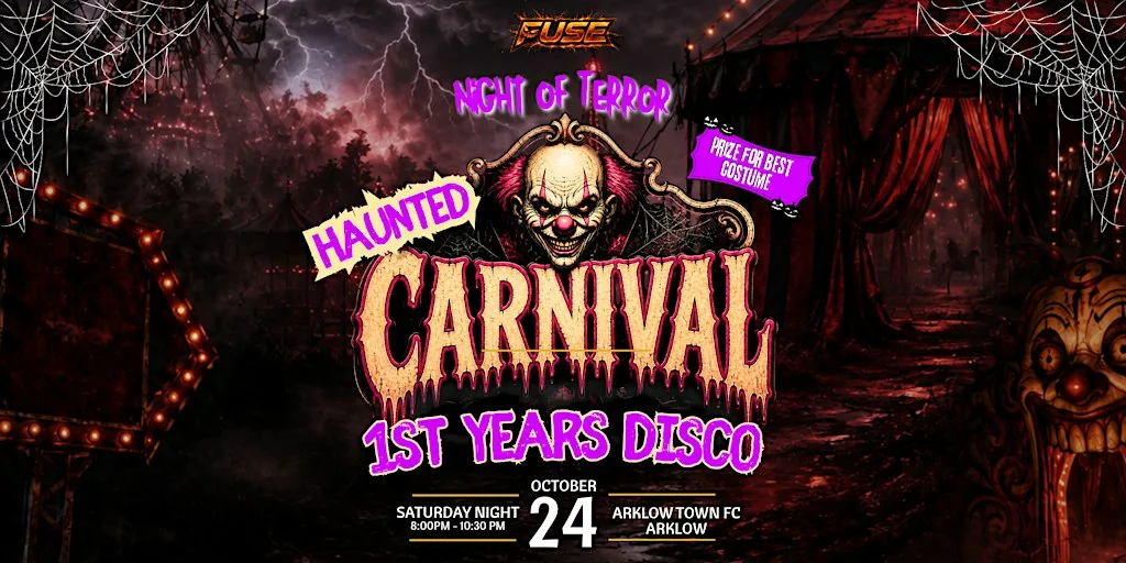 Halloween Teen Disco – 1st Years | Arklow