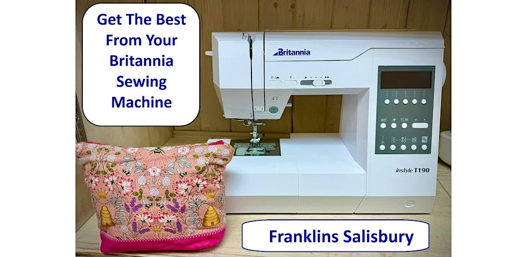 Britannia Sewing Machine - Get the best from your Britannia at Franklins Salisbury