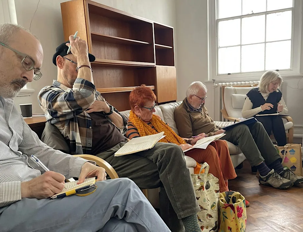 Trowbridge Stanza Poetry Feedback Session at Drawing Projects UK