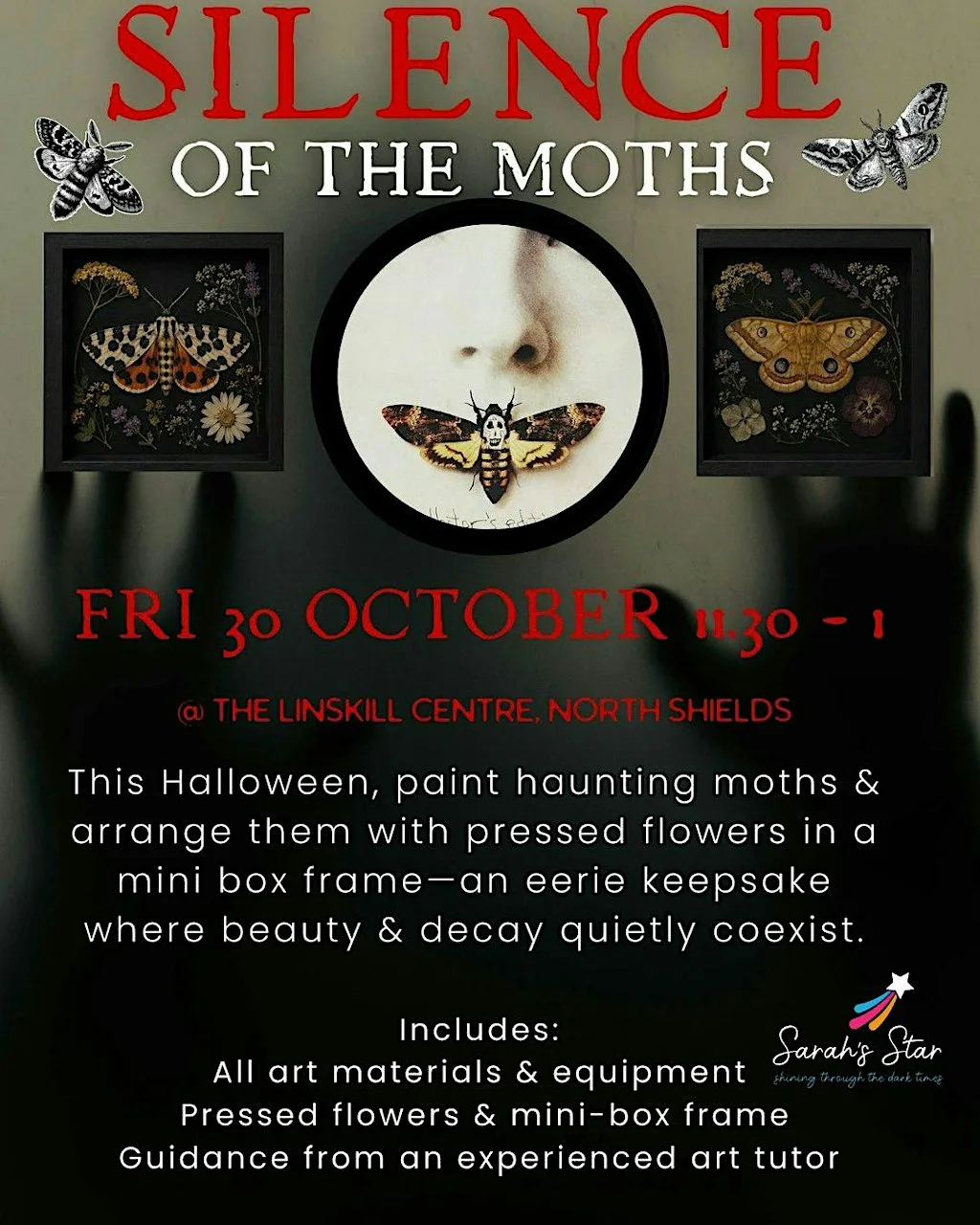 Craft Workshop Halloween X Sarah's Star Charity at LINSKILL CENTRE
