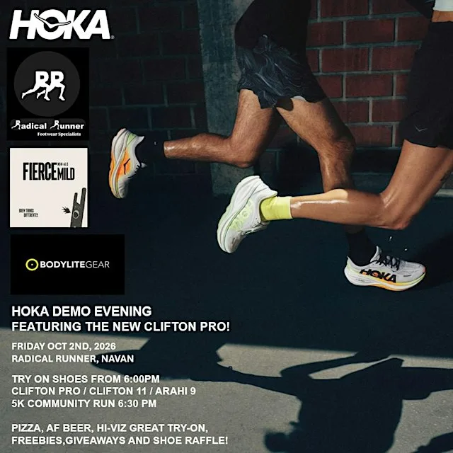 Radical Runner try on event with HOKA, BodyLite gear & Fierce Mild Beer! at Radical Runner
