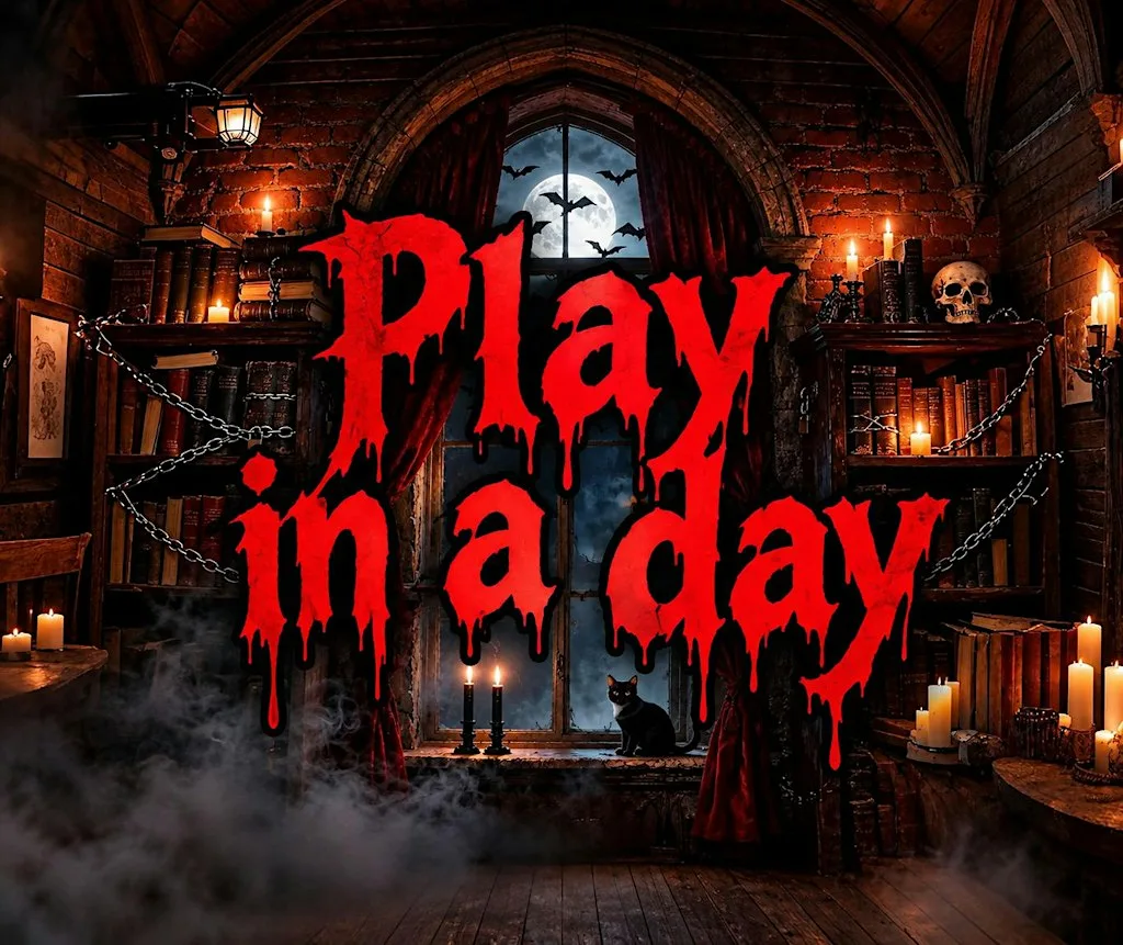 Play in a day Halloween vibes!