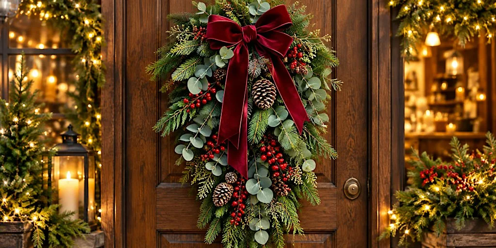 Christmas Door Swag Workshop and Cream Tea at Lakeside Cafe