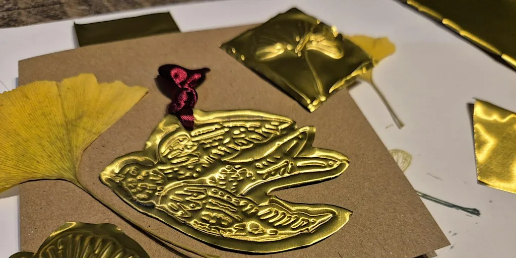 Winter Metal Embossing Workshop - Woolley Firs, Friday 4 December at Woolley Firs Environmental Education Centre