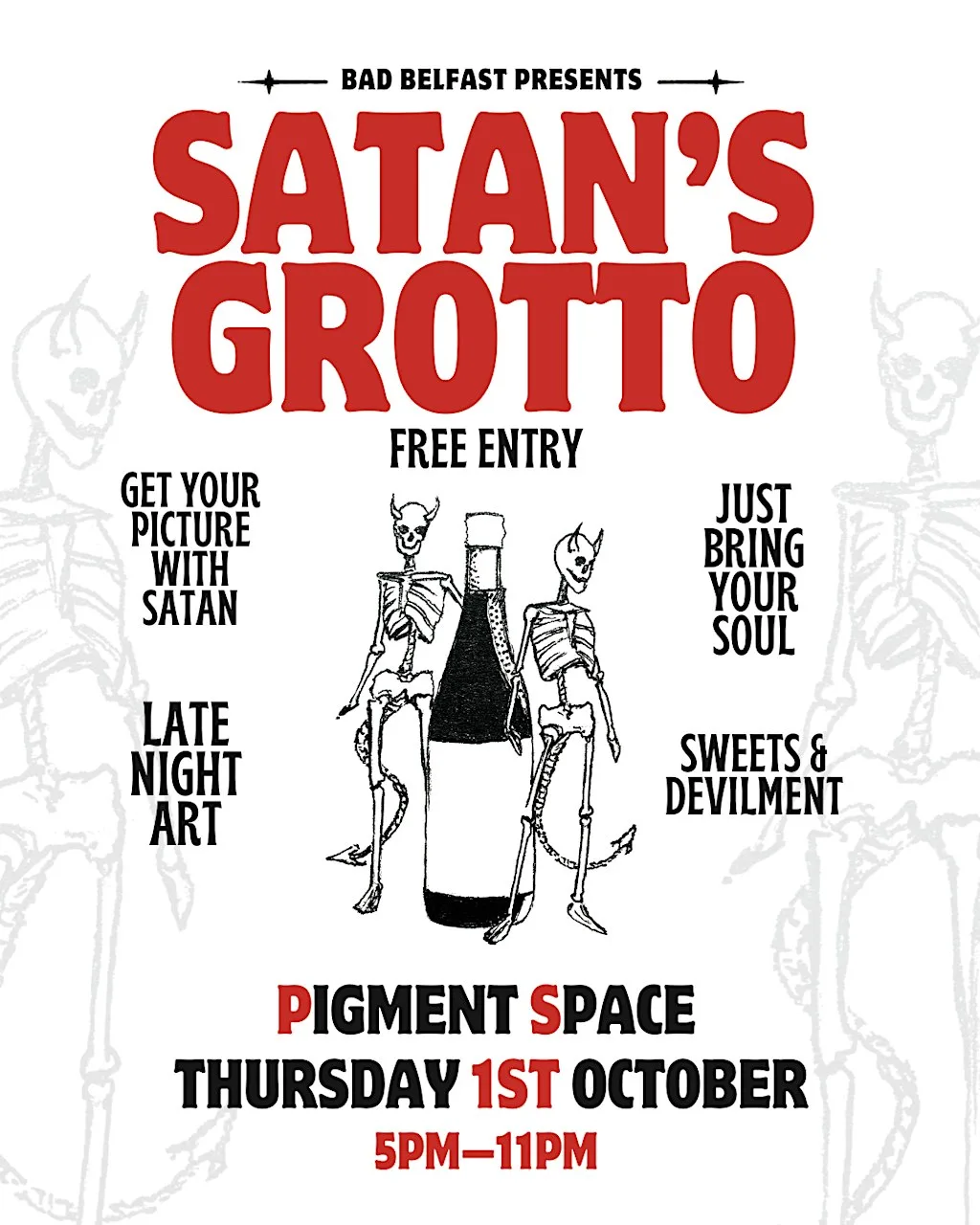 SATAN’S GROTTO at 54A Sunnyside St