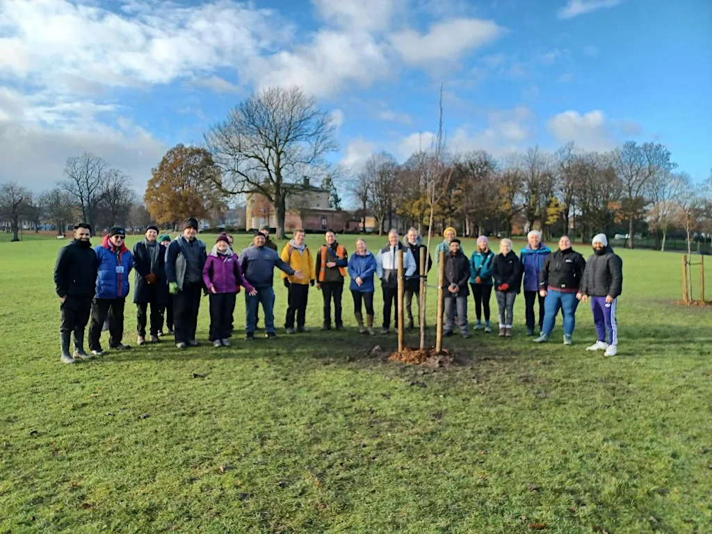 Tree Planting in High Hazels Park