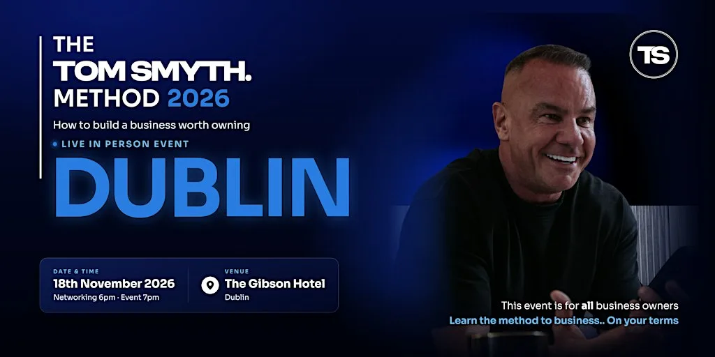 The Tom Smyth Method, Dublin at the gibson hotel
