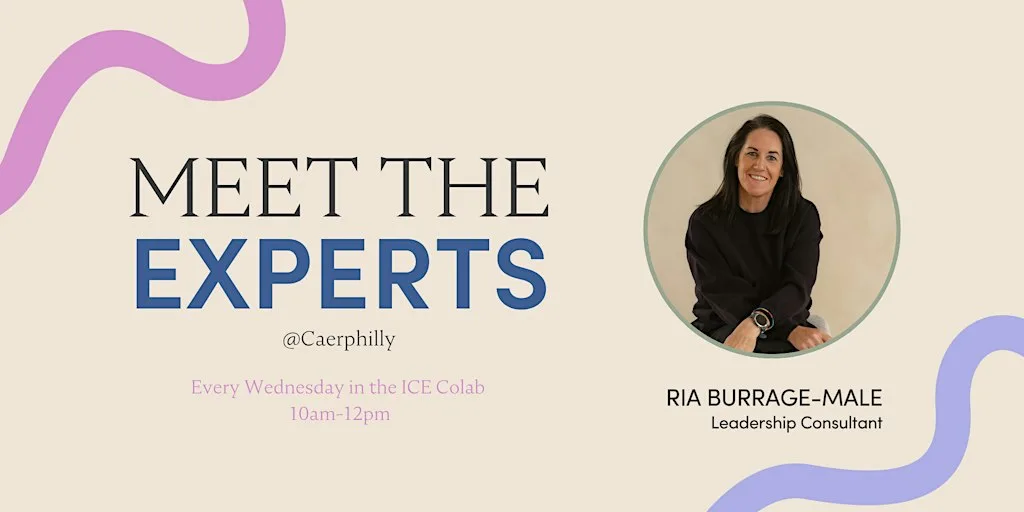 Meet the Experts: Leading with Confidence 1-2-1 with Ria Burrage-Male at Welsh ICE