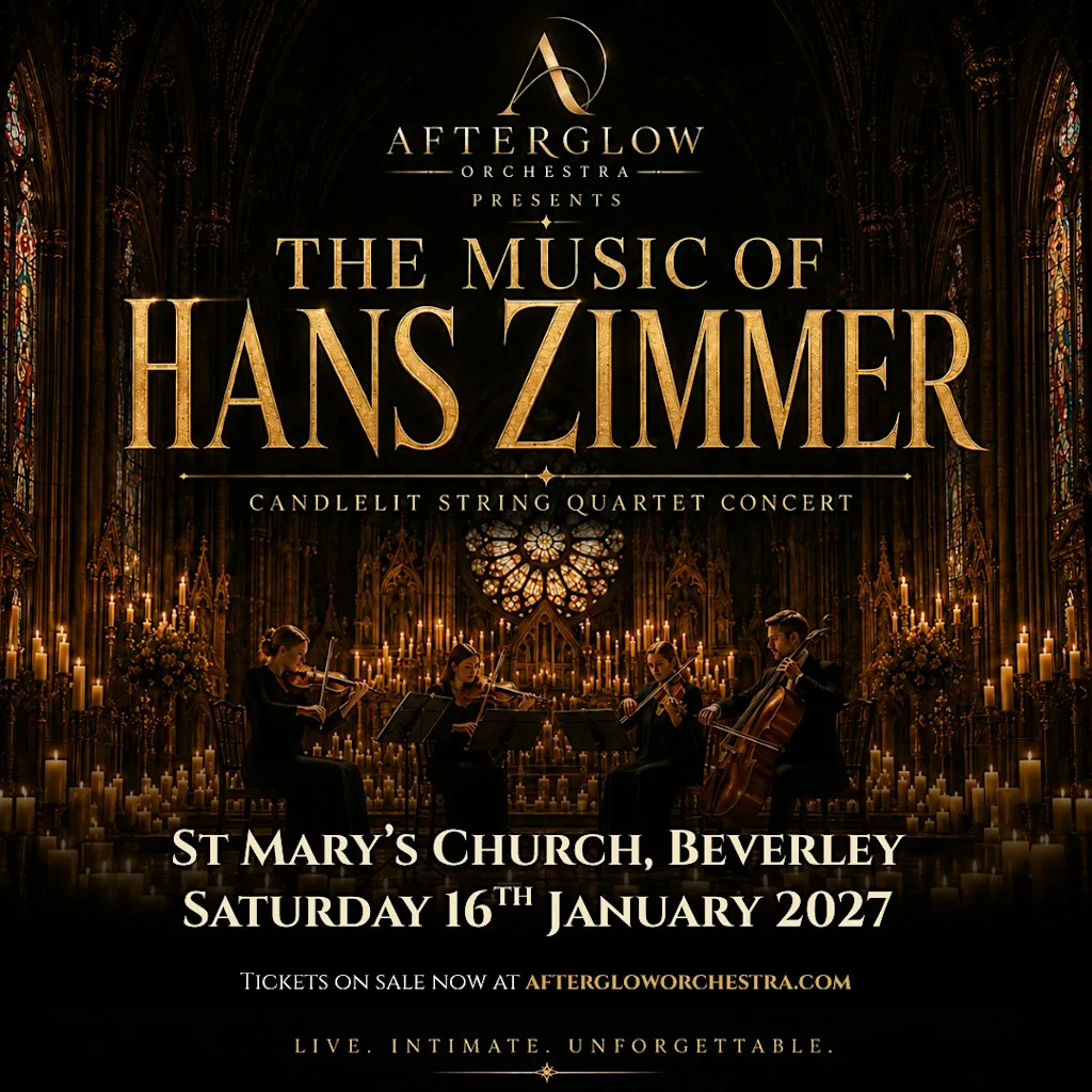 Afterglow Orchestra presents The Music of Hans Zimmer at St Mary's Church, Beverley