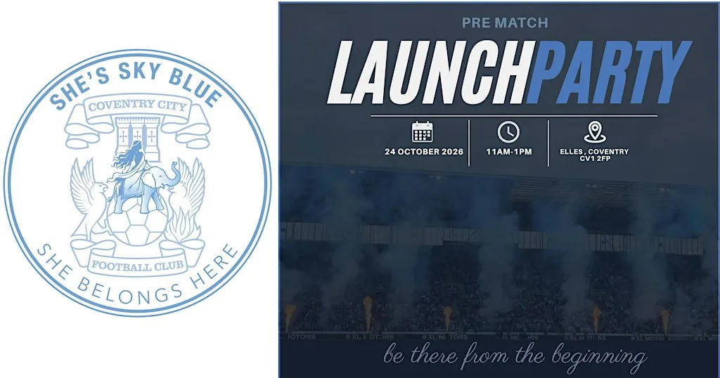 She's Sky Blue - Official Launch Party! at Elle’s Coventry Ltd