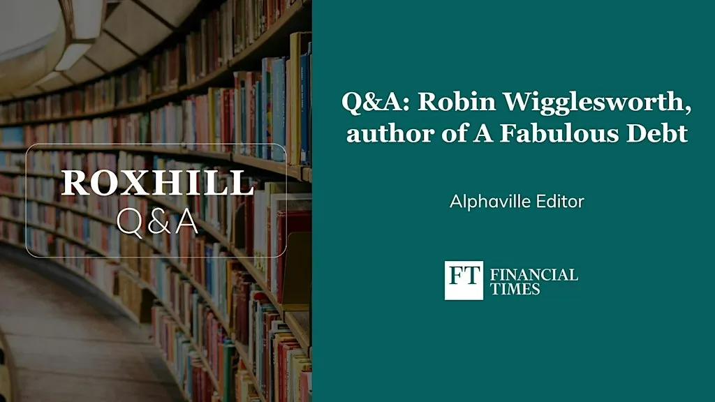 Q&A: Robin Wigglesworth, author of A Fabulous Debt at Myo St Paul’s