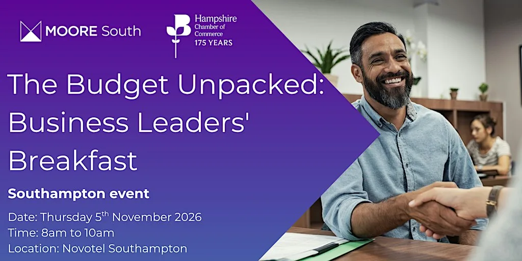 The Budget Unpacked: Business Leaders' Breakfast