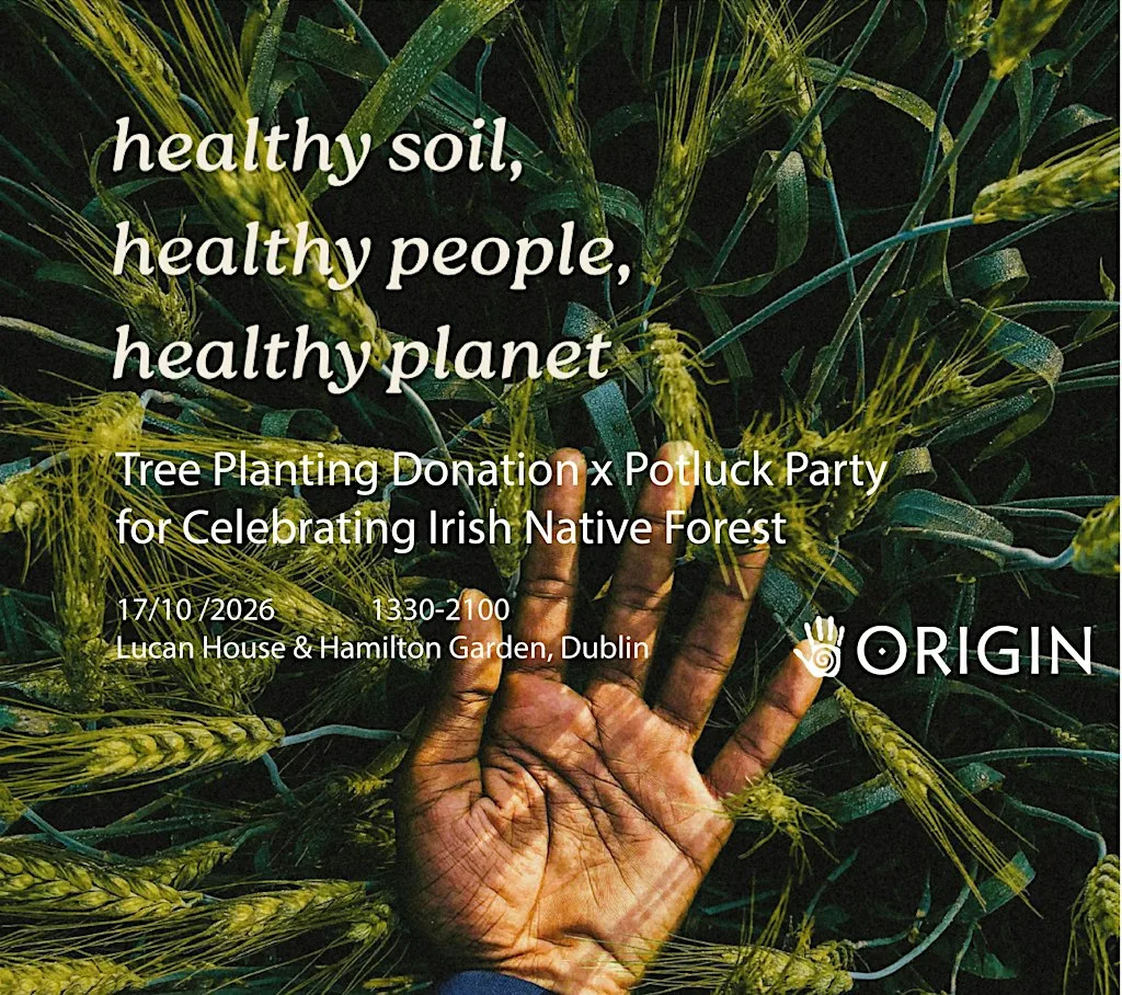 Origin /Tree Planting Donation x Plant-based Potluck Party for Irish Forest