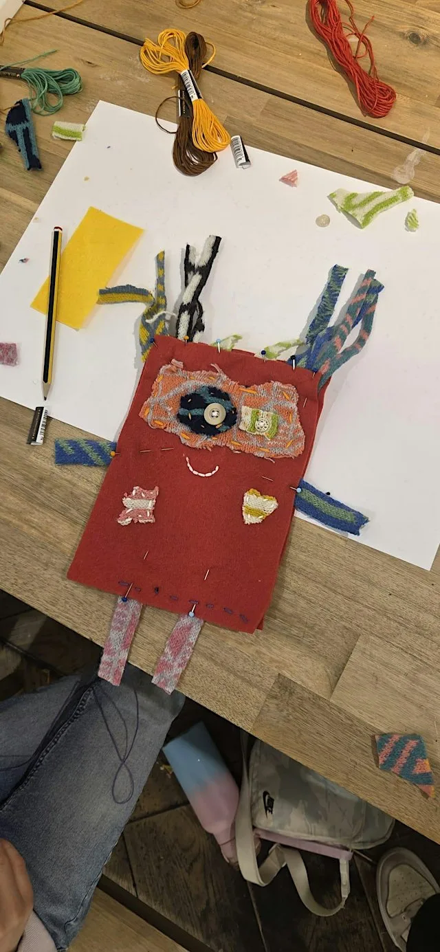 Felt Monsters with Candy Coated