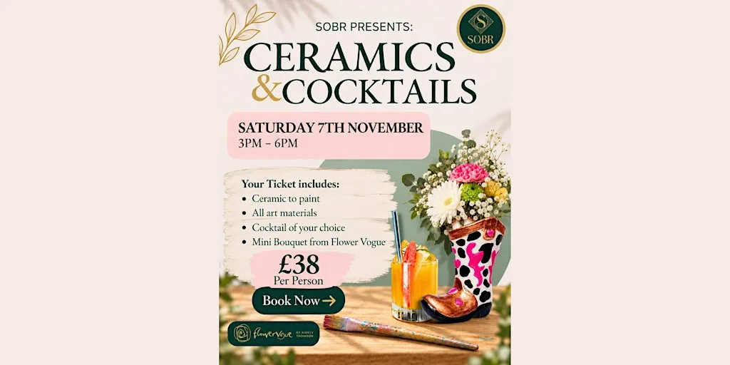 Ceramic & Cocktails at SOBR