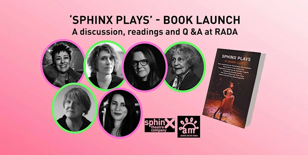 Sphinx Plays Book Launch at RADA Studios