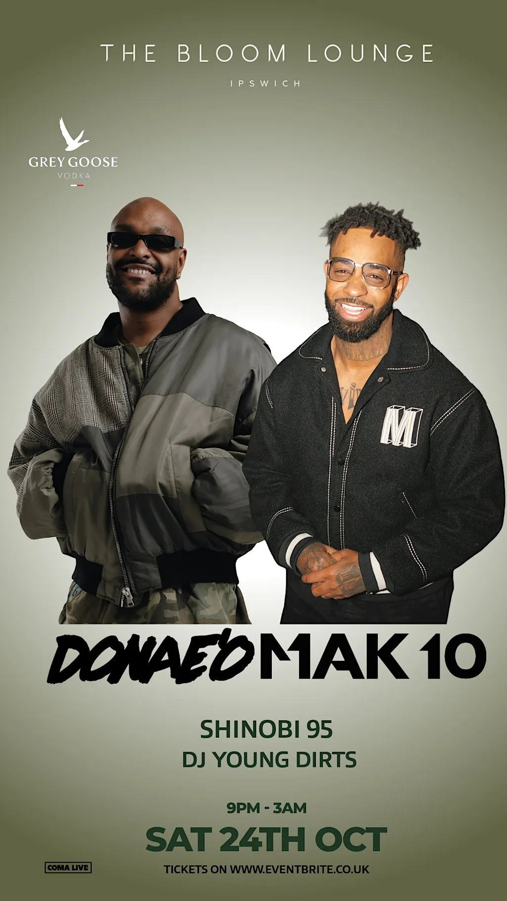 Donae’o & MAK10 Live at The Bloom Lounge