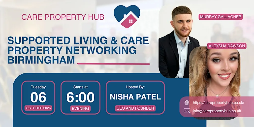 Supported Living & Care Property Networking Birmingham | CPH at Edgbaston Golf Club