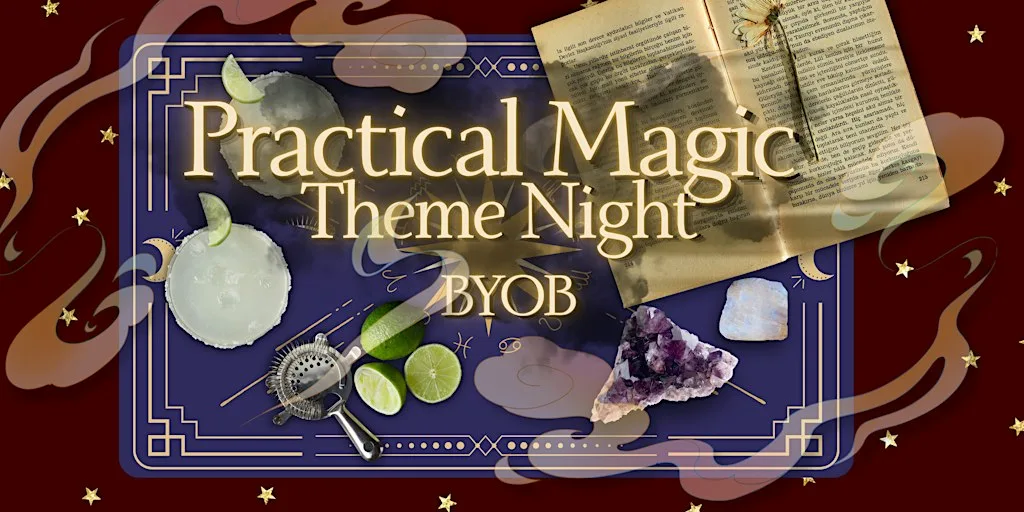 Practical Magic Themed Pottery Painting