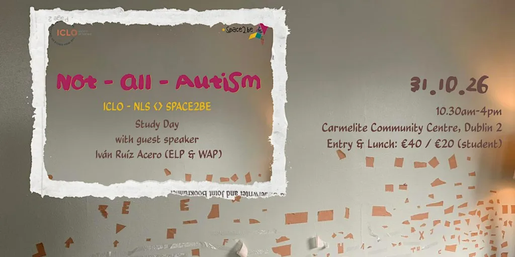 ICLO-NLSSpace2Be present "Not-All-Autism" Study Day