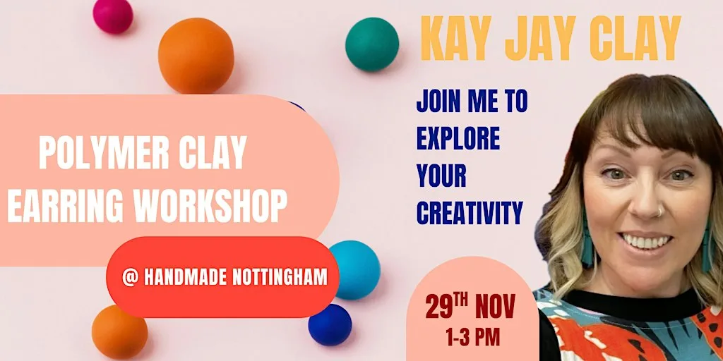 Polymer Clay Earring Workshop - Nottingham