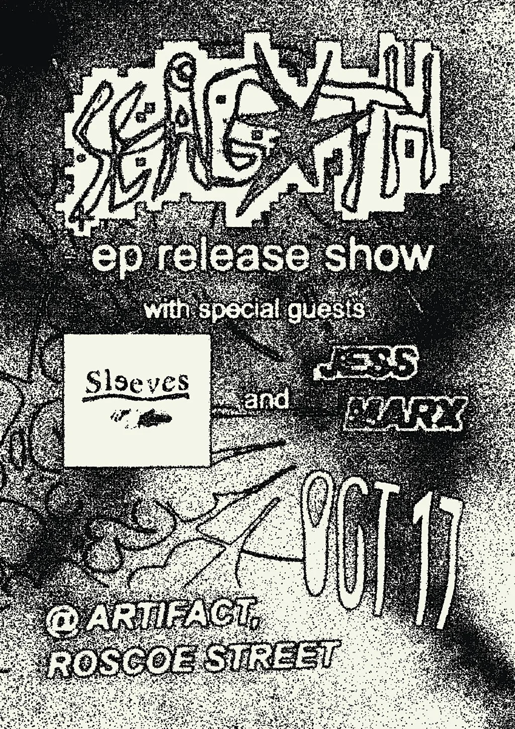 SEAGOTH EP RELEASE SHOW - WITH SPECIAL GUESTS SLEEVES & JESS MARX at artefact