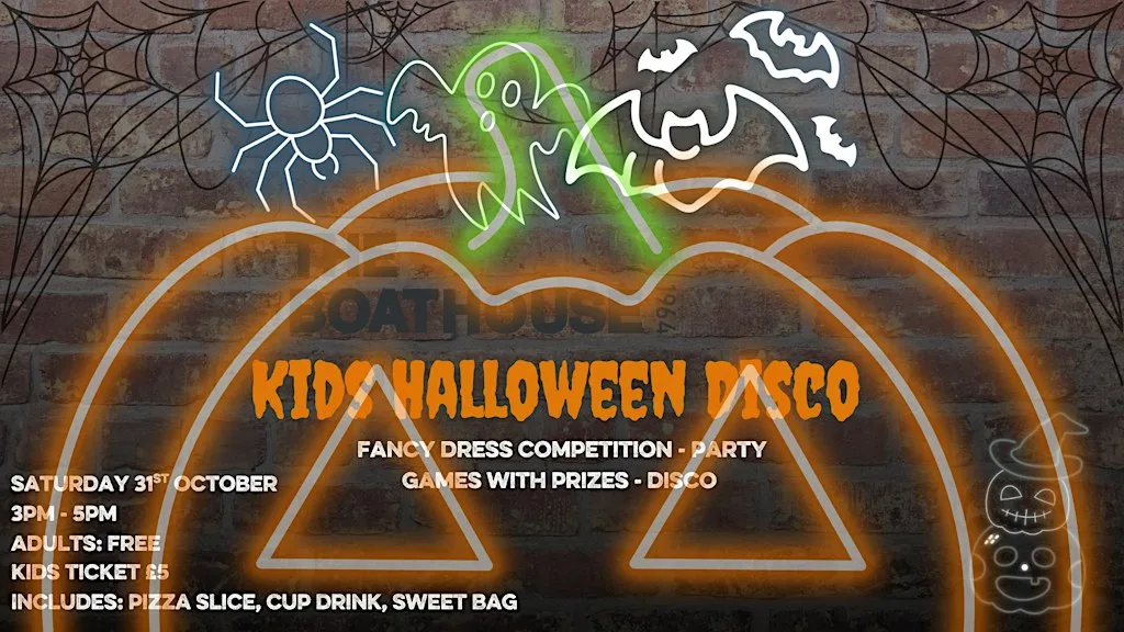 Kid's Halloween Party @ The Boathouse, Stockton