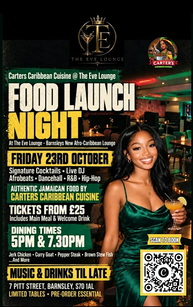 Carters Caribbean Cuisine Food Launch Night @ The Eve Lounge