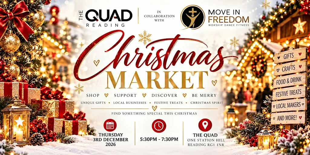 Christmas Evening Market at the Quad in collaboration with Move In Freedom