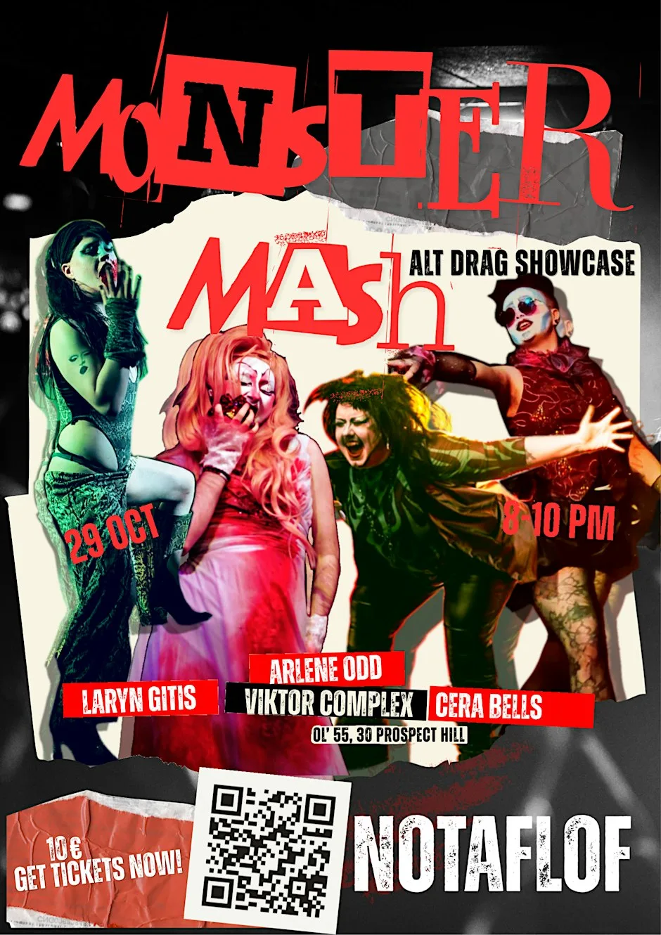 Monster Mash - Halloween Alt Drag Showcase at The Ol' 55 Bar