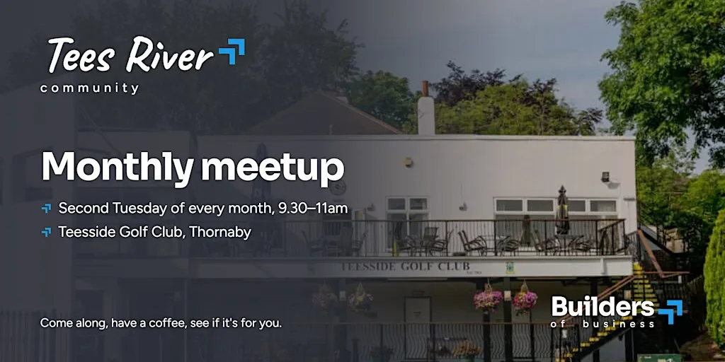 Teesside Community Monthly Meeting | Local Business Networking at Teesside Golf Club