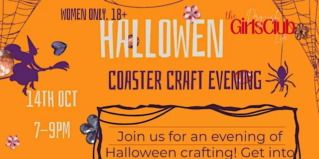 Halloween Coaster Craft Evening