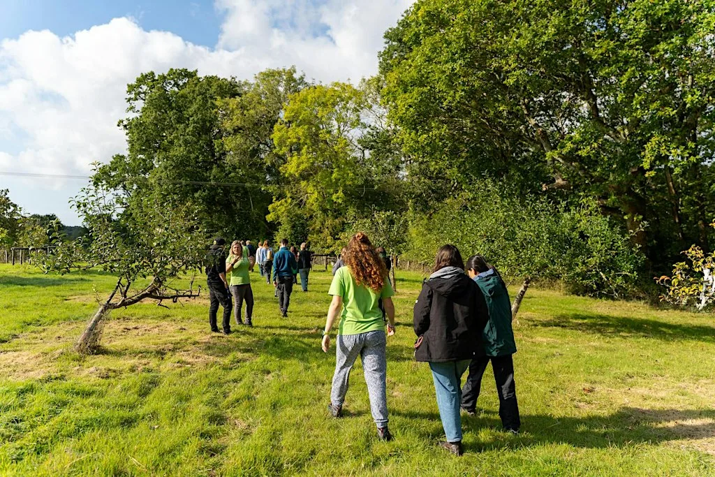 Green Careers Netwalk at Whitefield Moor Car Park
