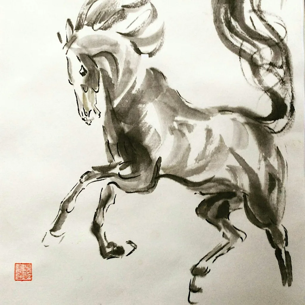 Galloping Horses! at Stanton Harcourt Village Hall
