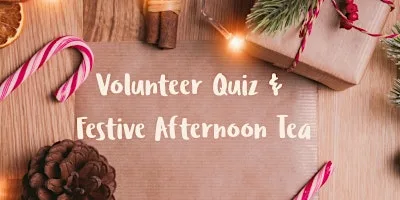 Volunteer Quiz and Festive Afternoon Tea 2026 at Withington Village Hall