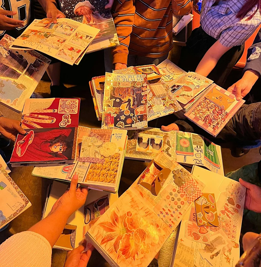 Junk Journal Workshop: Cosy Season October (+bookmark making!)