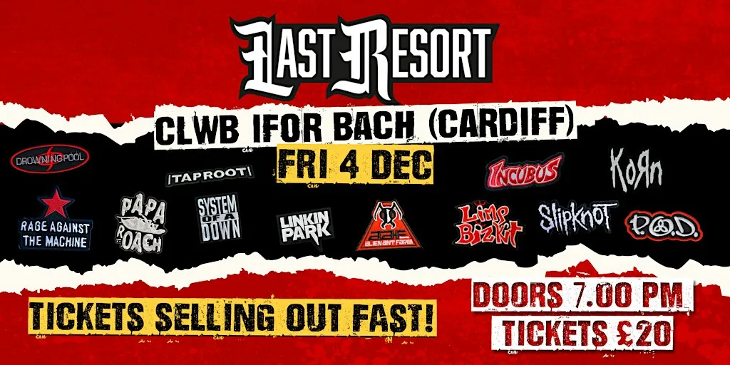 Last Resort - Nu Metal Tribute at Clwb Ifor Bach (Cardiff)