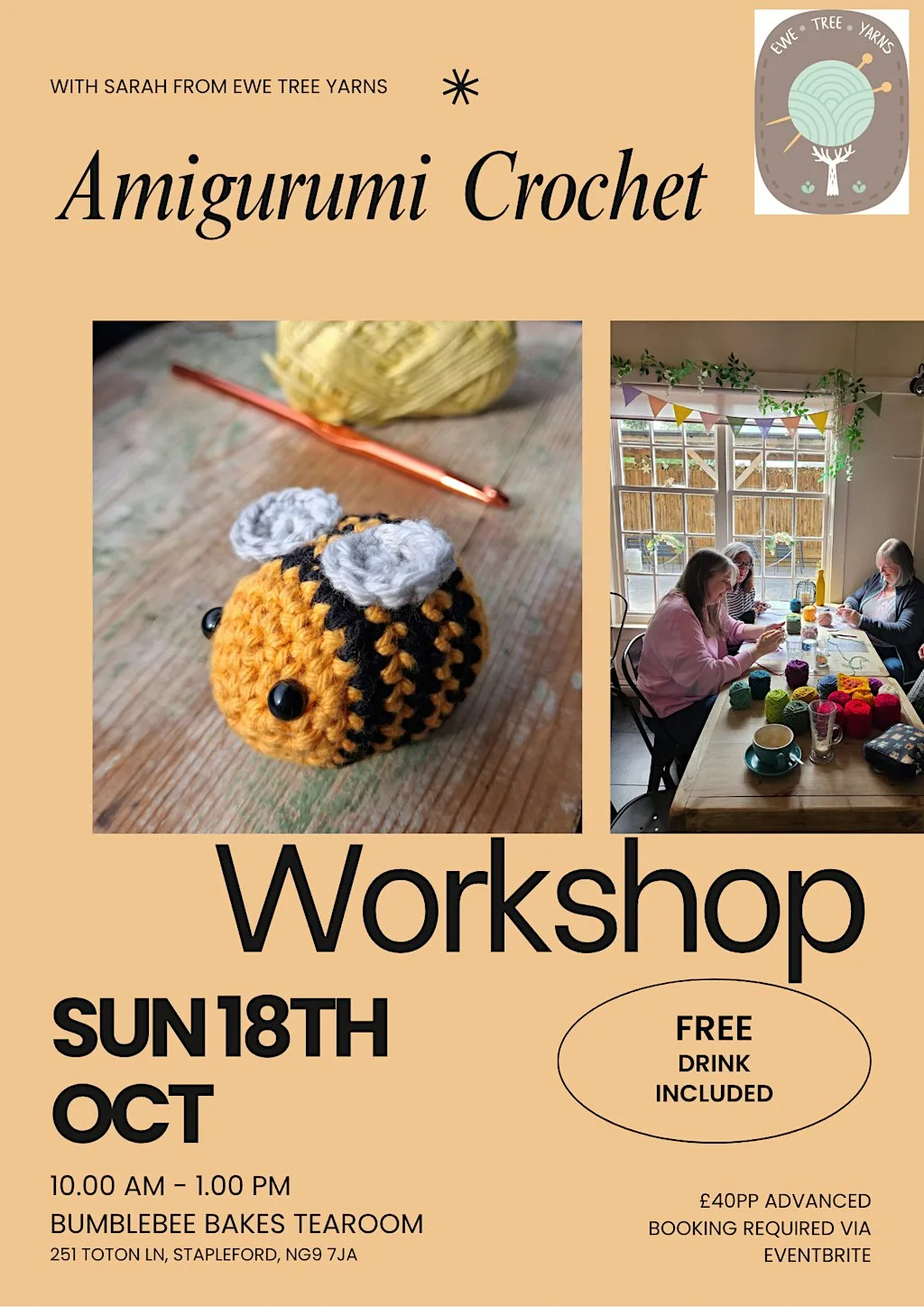 Intro to Amigurumi Crochet Workshop