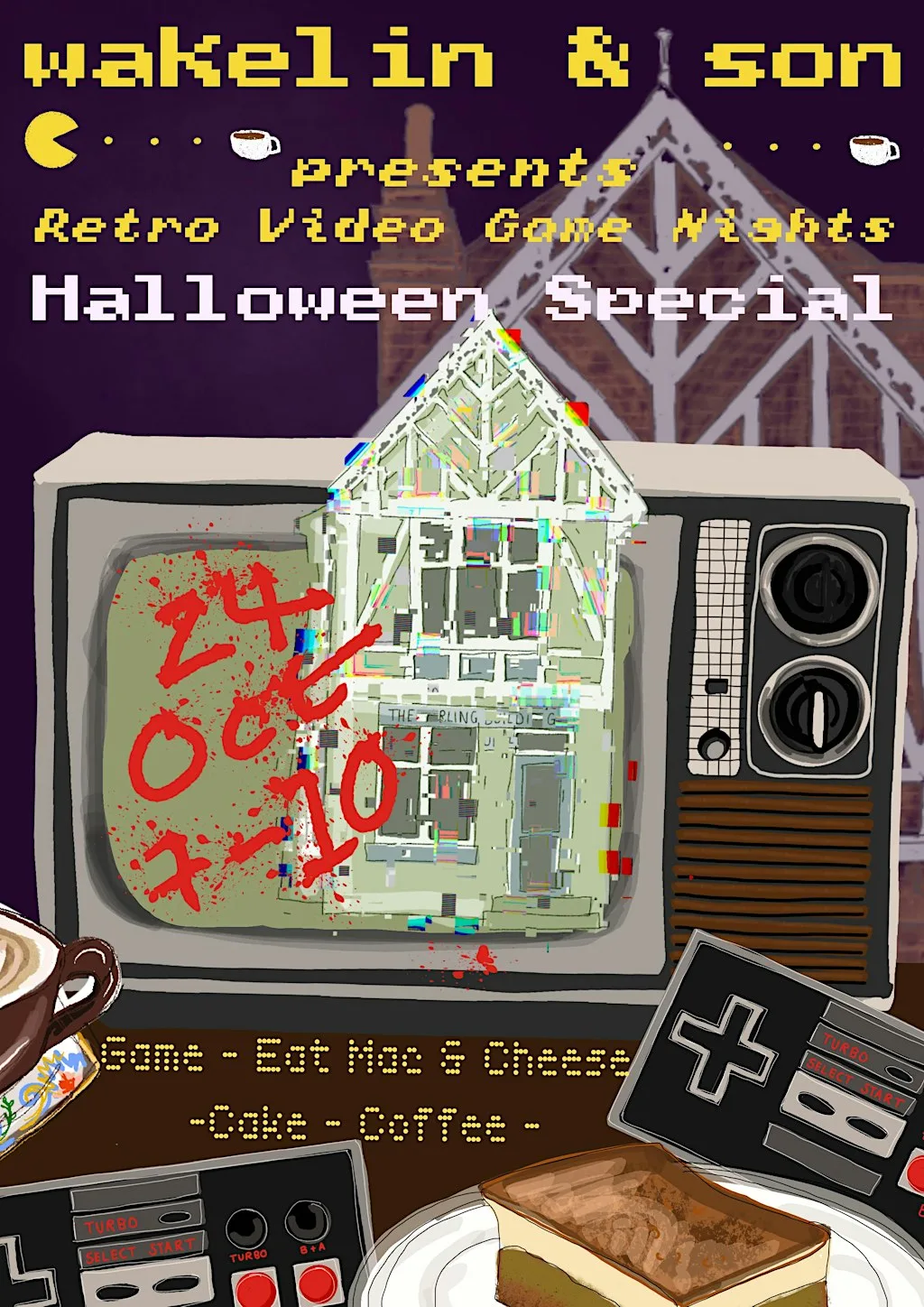 Wakelin and Son Retro Video Game Nites - Halloween Special