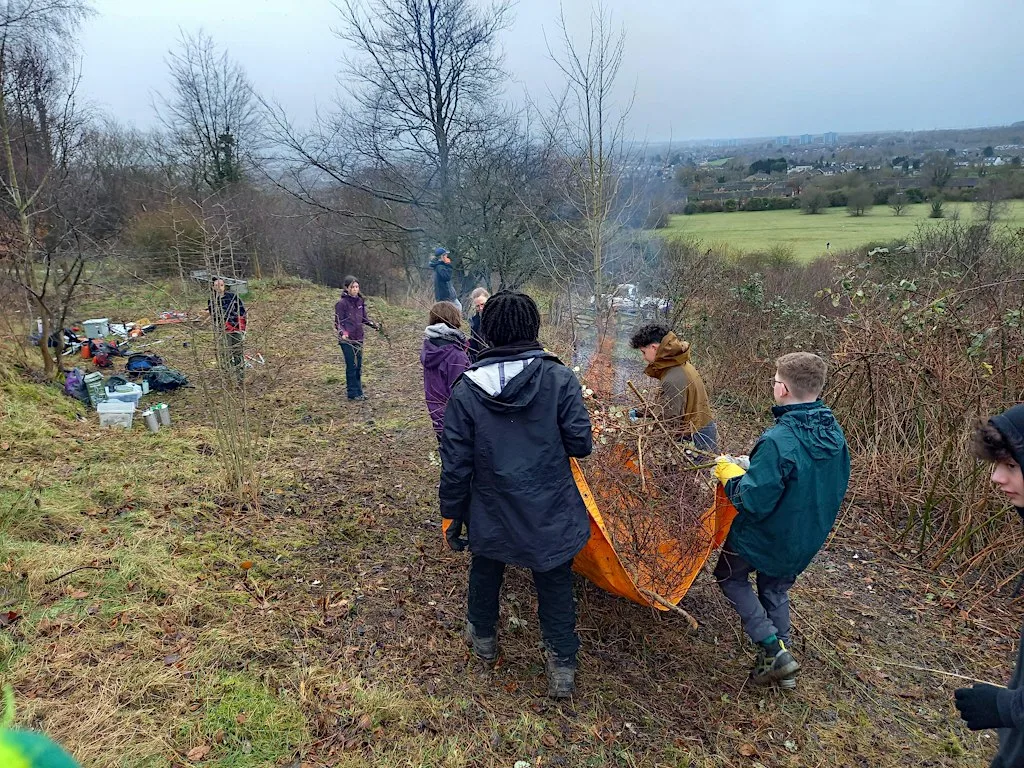 Luton and Bedfordshire Youth Rangers at Warden Hill