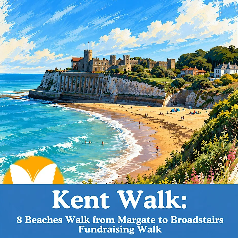 Medaille Trust Fundraising Walk (Coastal) at Margate Train Station