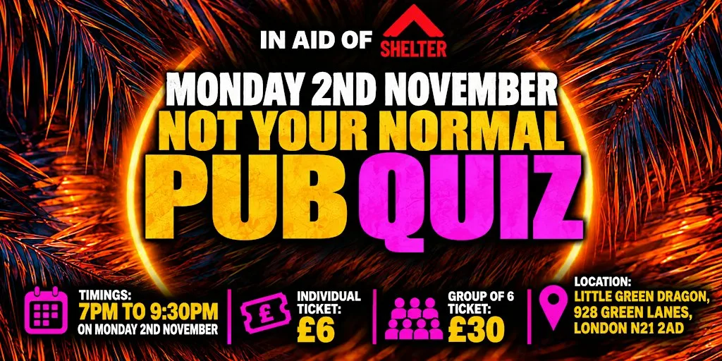 Not Your Normal Pub Quiz at Little Green Dragon