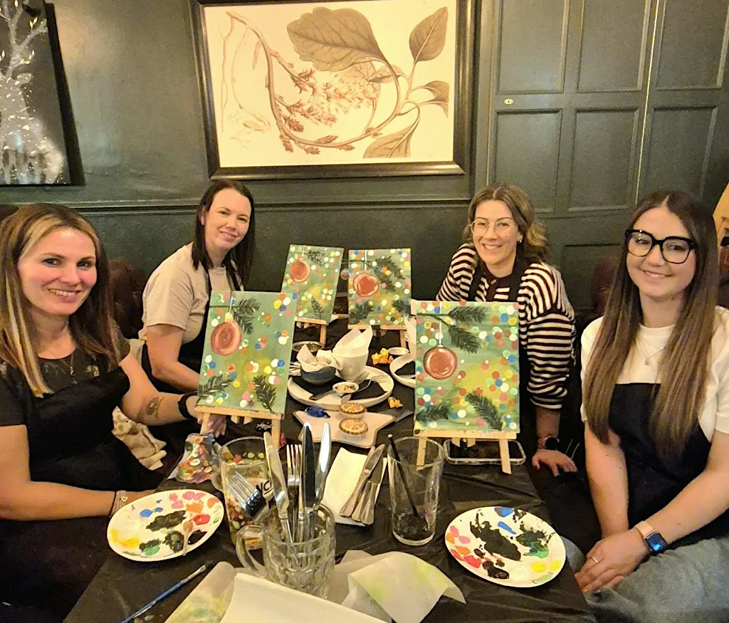 Christmas Paint and Sip at The Pied Bull at Pied Bull