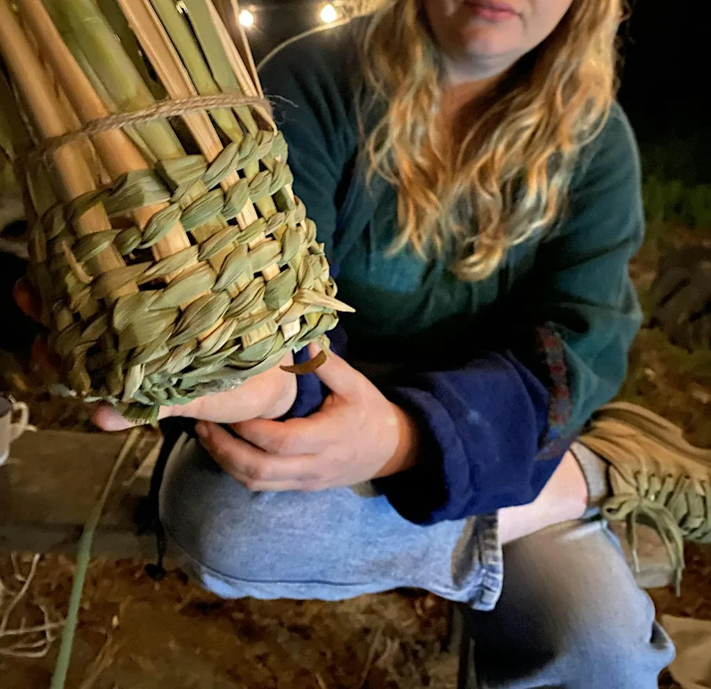 Making around the fire