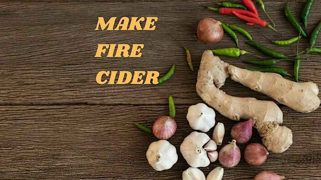 Fire Cider Vinegar herbal remedy-making workshop