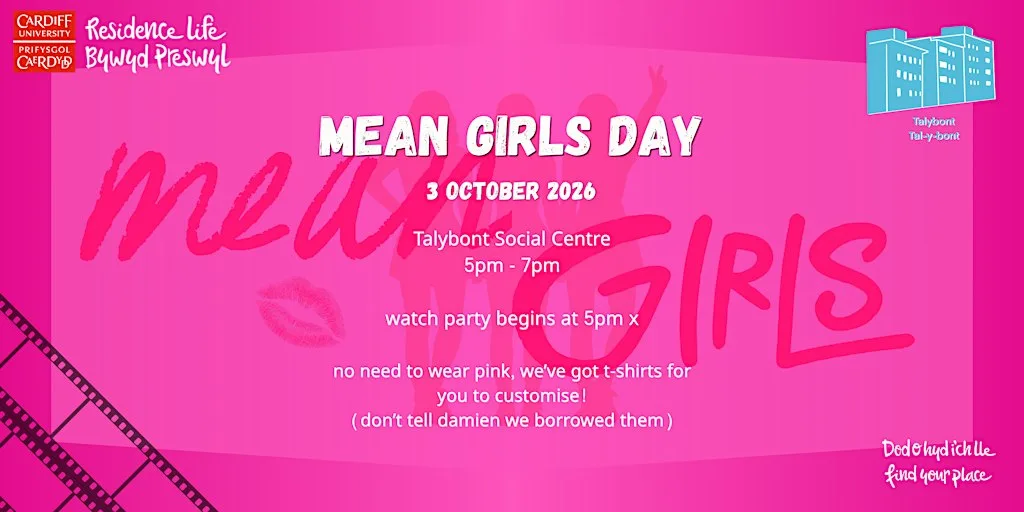 Mean Girls Day ¦ Diwrnod Mean Girls at Talybont Social Centre