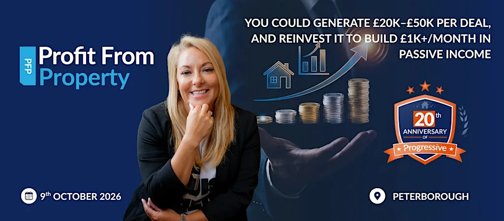 Property Investing Summit Peterborough | Flipping & BRRR Strategy Day at Progressive Property